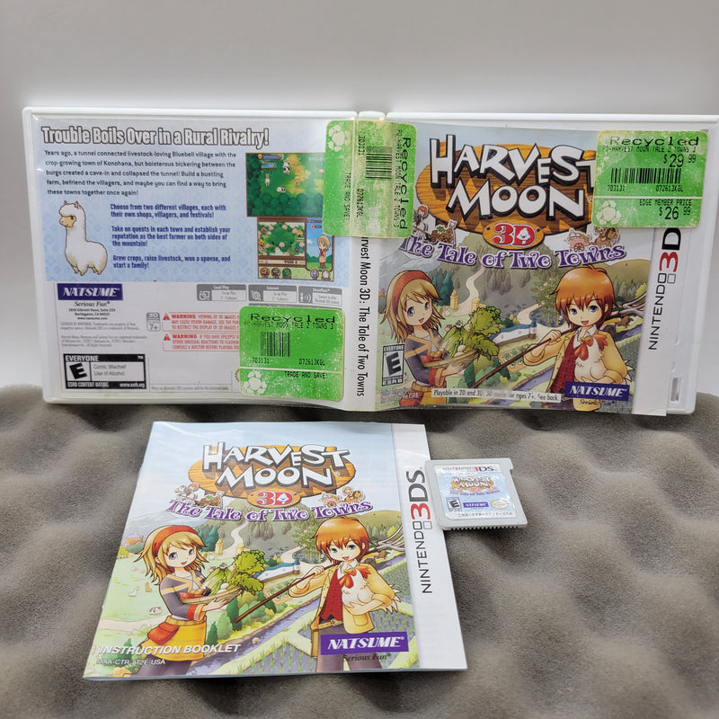 Harvest Moon: The Tale Of Two Towns - Nintendo 3DS