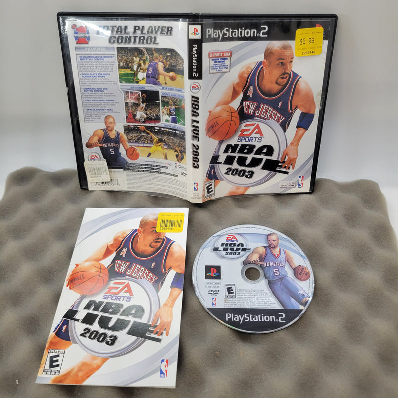 NBA Live 2003 - Playstation 2