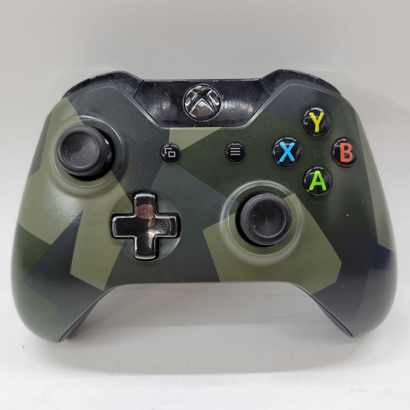 Xbox One Controller GREEN CAMO