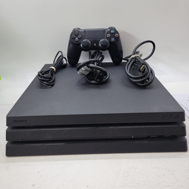 Playstation 4 Pro 1TB Console - Black (Ready To Play {RTP})