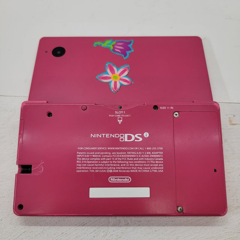 Nintedo DSi - Pink **BROKEN selling for parts