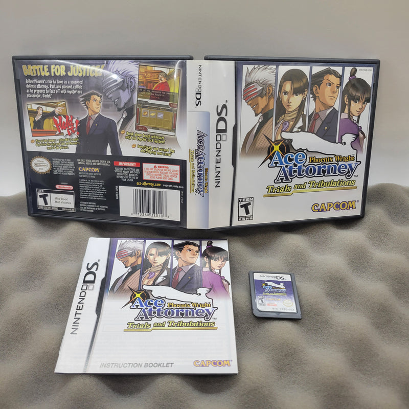 Phoenix Wright: Ace Attorney - Trials and Tribulations - Nintendo DS