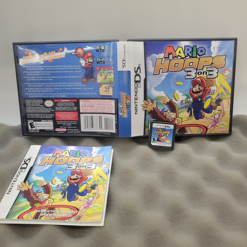 Mario Hoops 3 on 3 - Nintendo DS