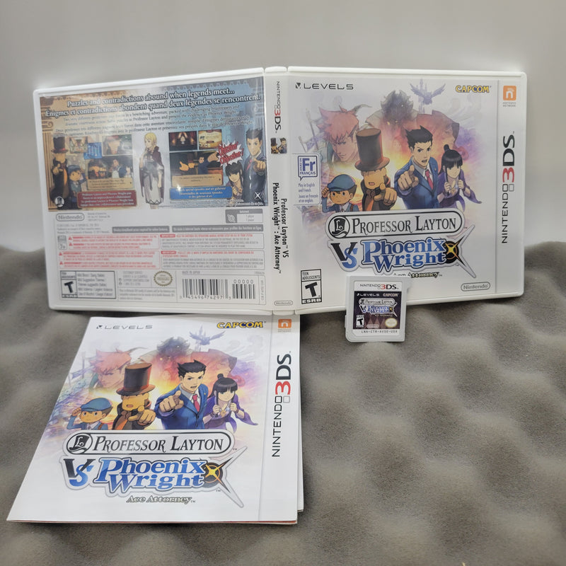 Professor Layton vs. Phoenix Wright: Ace Attorney - Nintendo 3DS