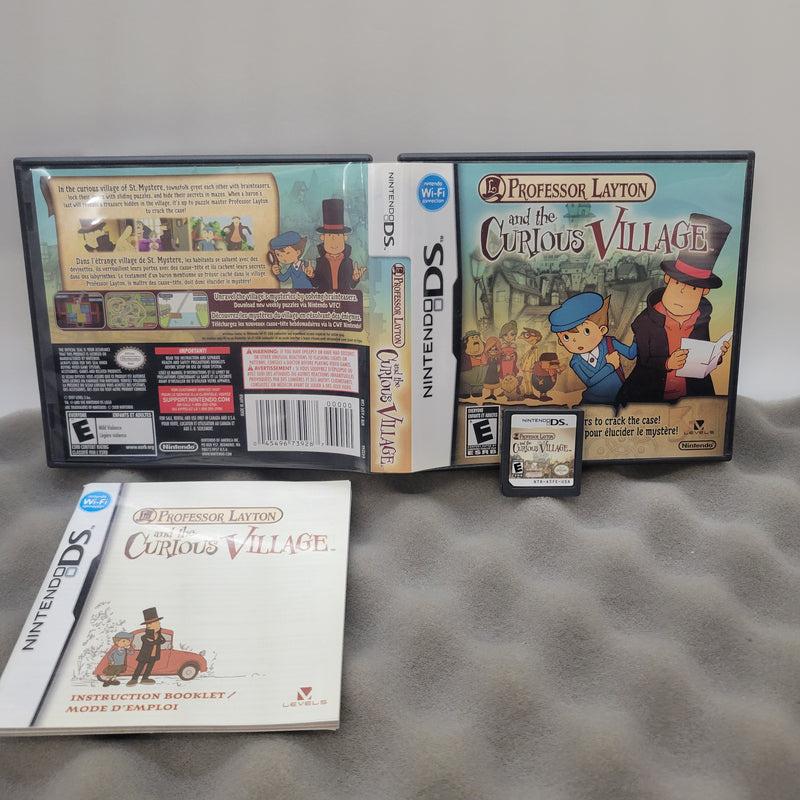 Professor Layton and the Curious Village - Nintendo DS