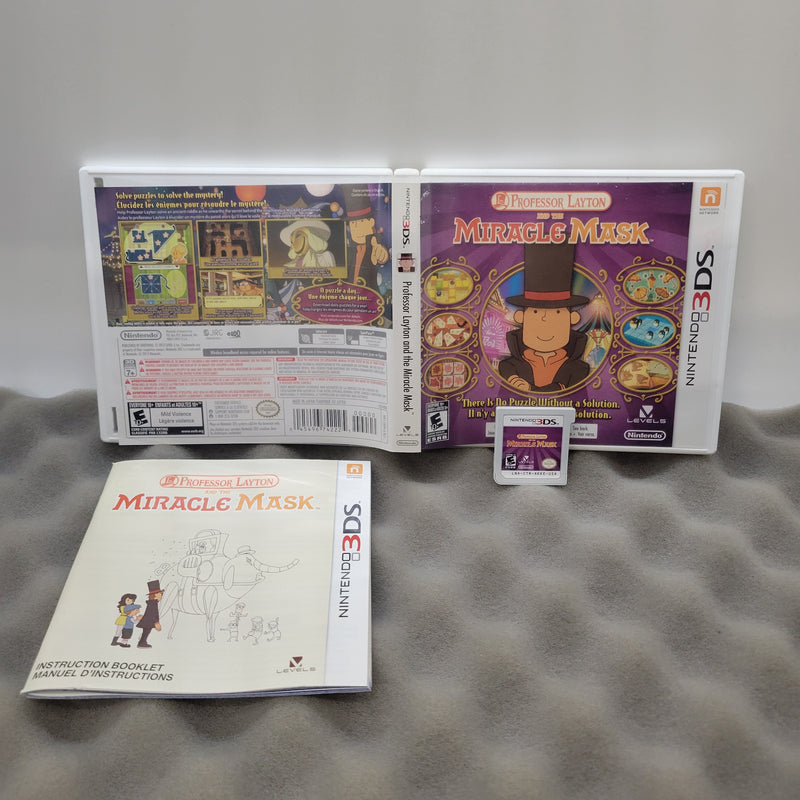 Professor Layton and The Miracle Mask - Nintendo 3DS