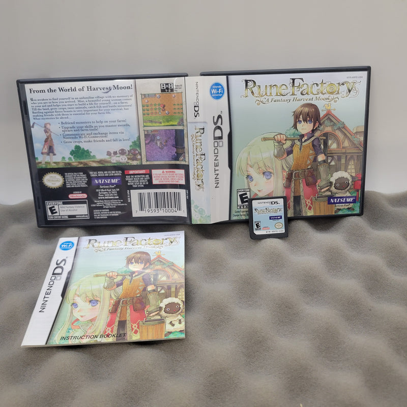 Rune Factory A Fantasy Harvest Moon - Nintendo DS