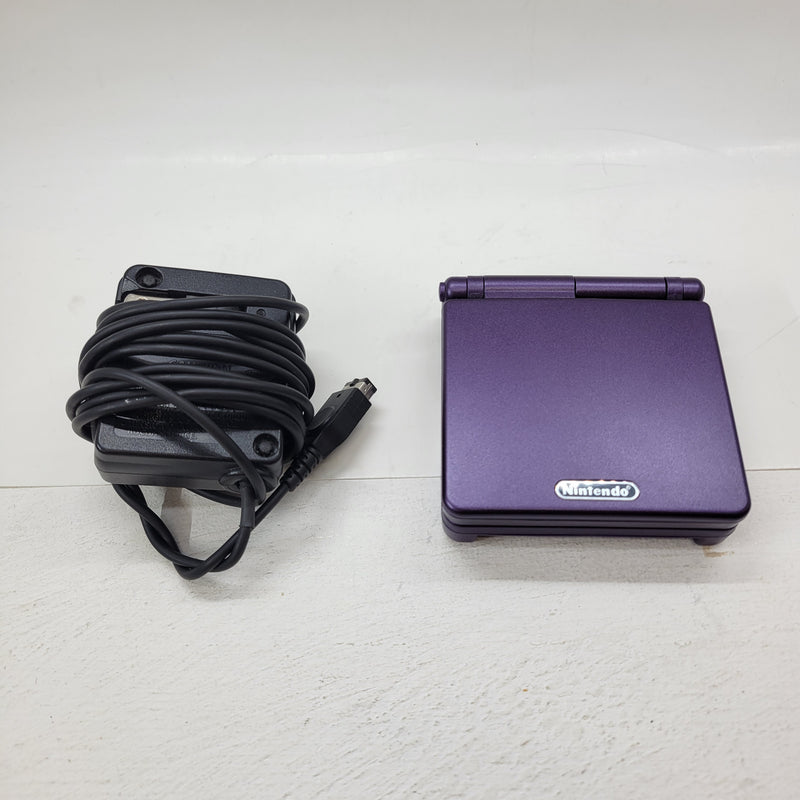 Nintendo Game Boy Advance SP AGS-001 GBA Purple - Tested Ready To Play