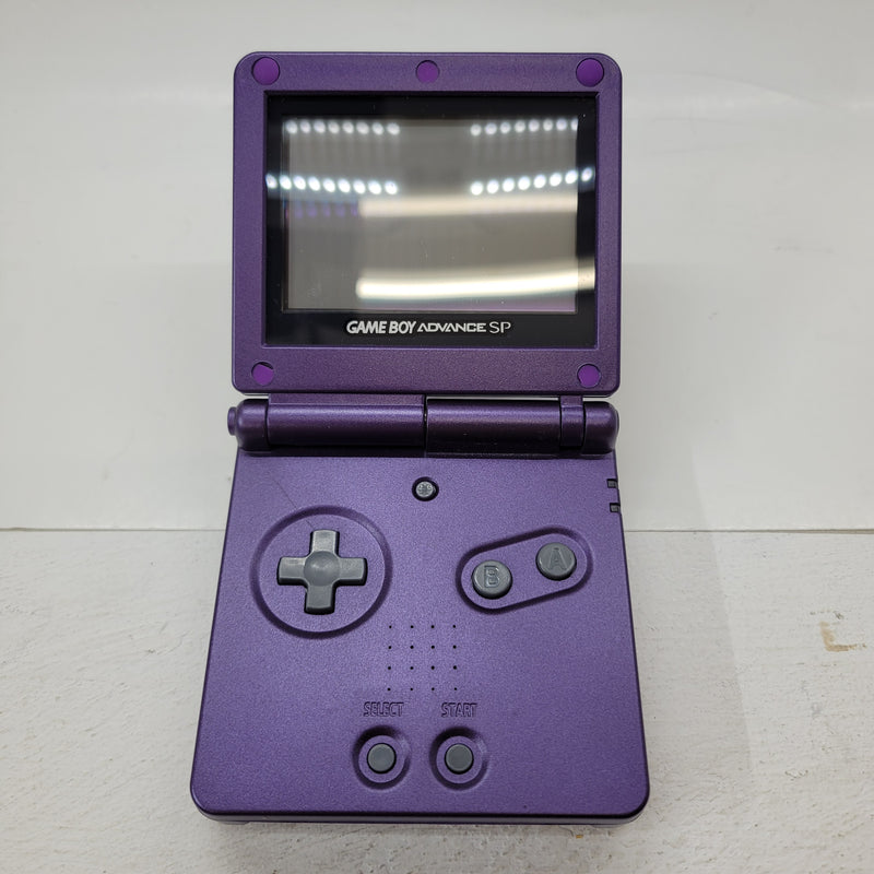 Nintendo Game Boy Advance SP AGS-001 GBA Purple - Tested Ready To Play