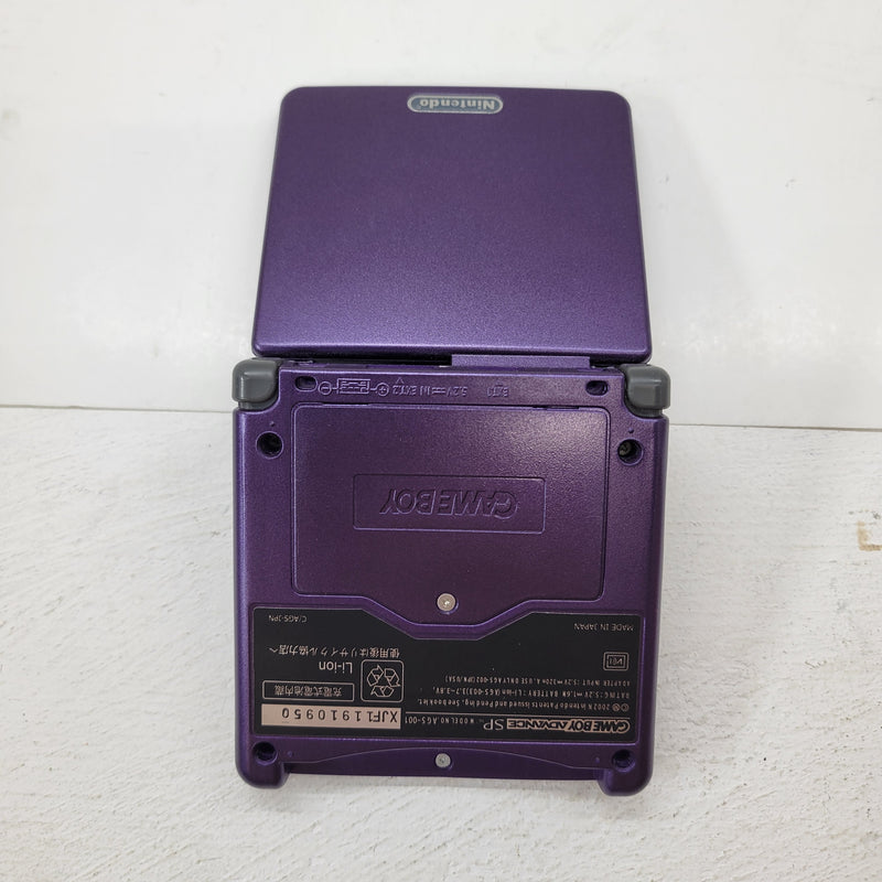 Nintendo Game Boy Advance SP AGS-001 GBA Purple - Tested Ready To Play