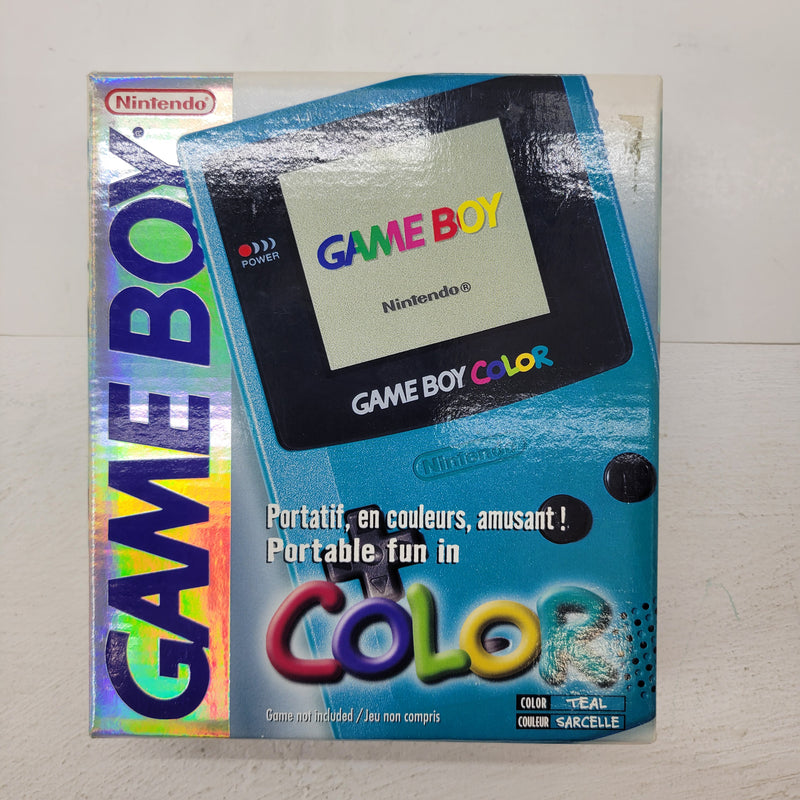 Gameboy Color Complete in Box (CIB) - Teal