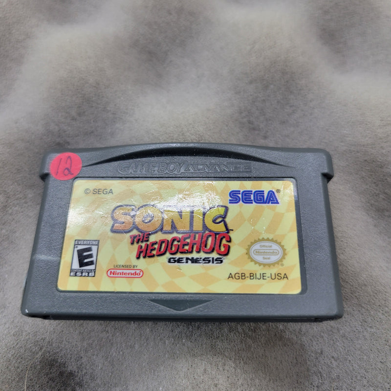 Sonic The Hedgehog Genesis - GameBoy Advance