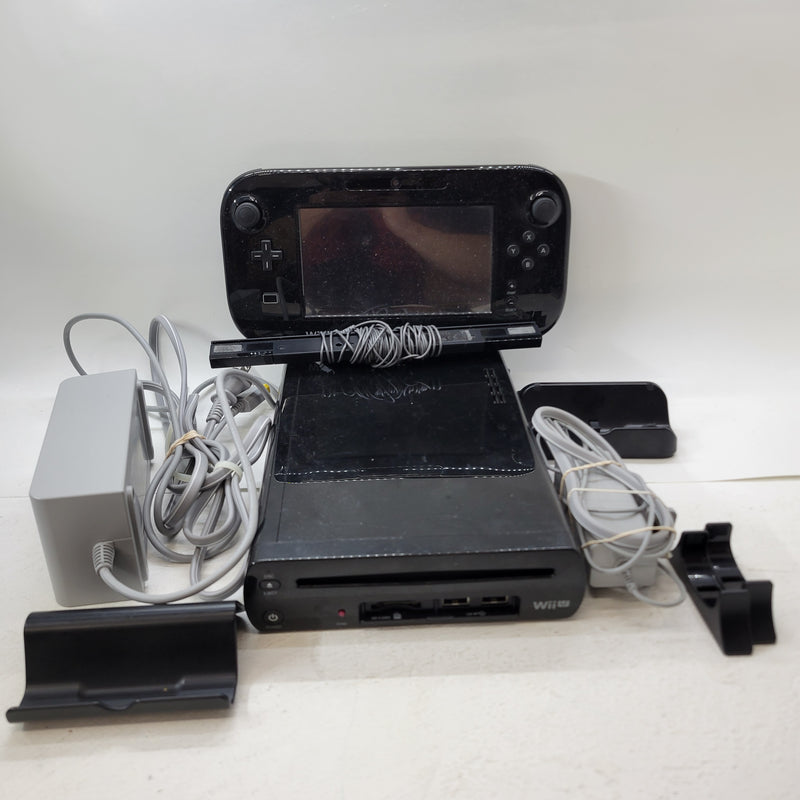 Nintendo Wii U 32GB Console Bundle - Black (Ready To Play {RTP})