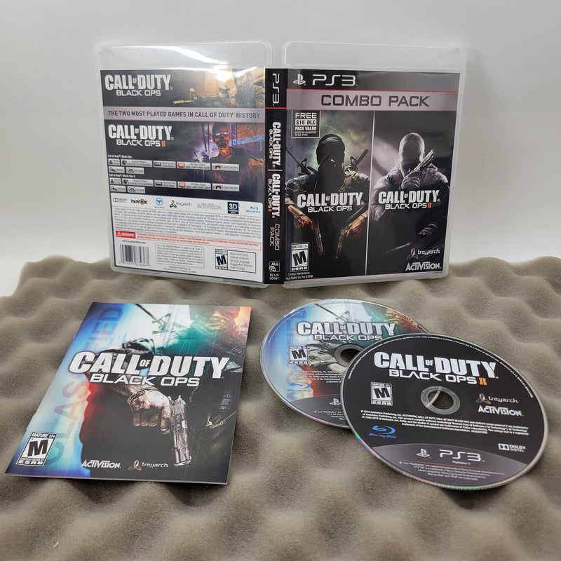 Call of Duty Black Ops I and II Combo Pack - Playstation 3