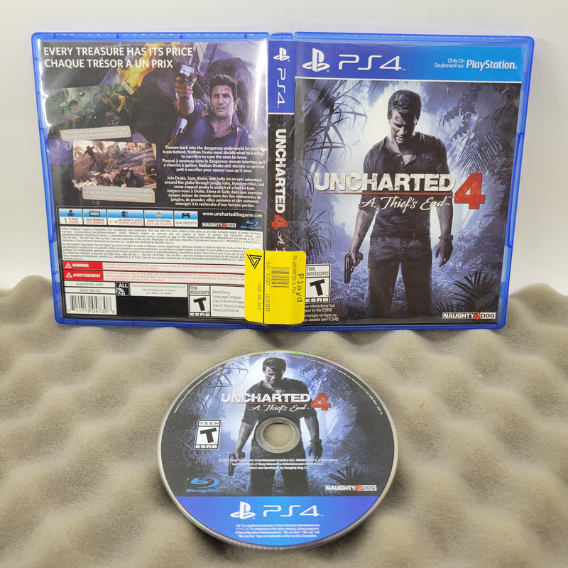 Uncharted 4 A Thief's End - Playstation 4