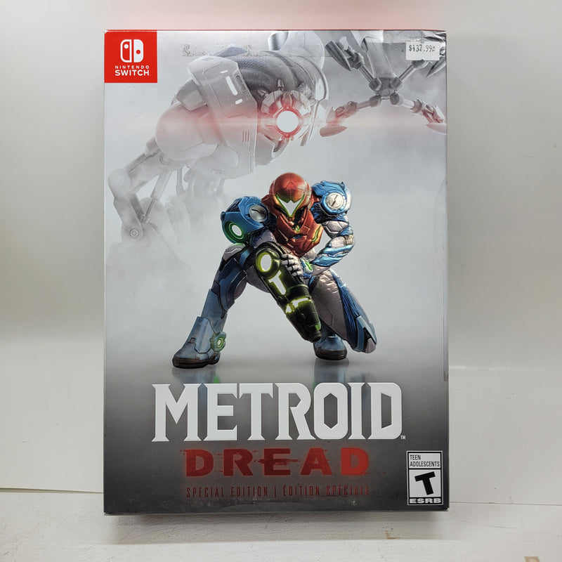 Metroid Dread Special Edition - Nintendo Switch - CIB, Sealed Artbook and Art Cards