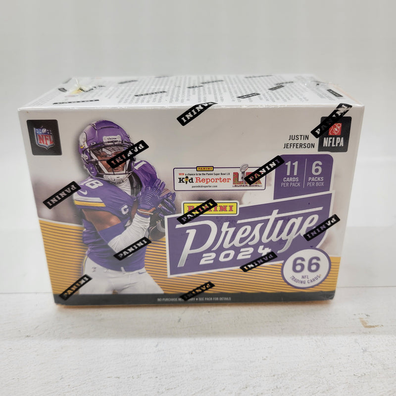 2024 Panini Prestige NFL Football 6 Pack Blaster Box