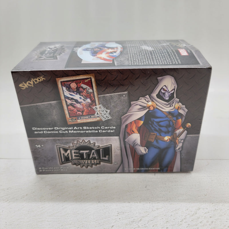 2024 Upper Deck Marvel Metal Universe Avengers Trading Cards 6 Pack Blaster Box