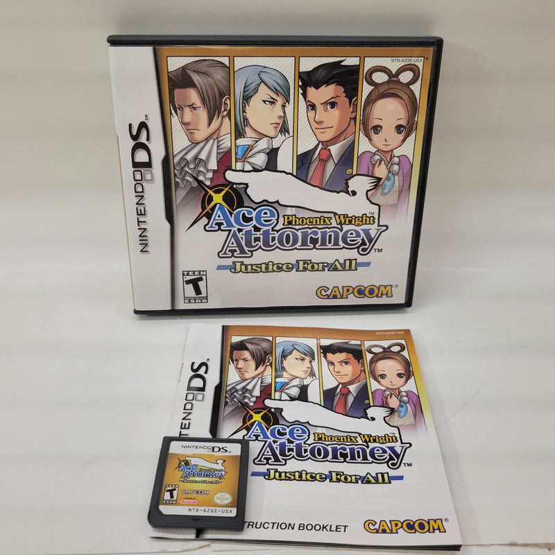 Phoenix Wright: Ace Attorney – Justice for All - Nintendo DS