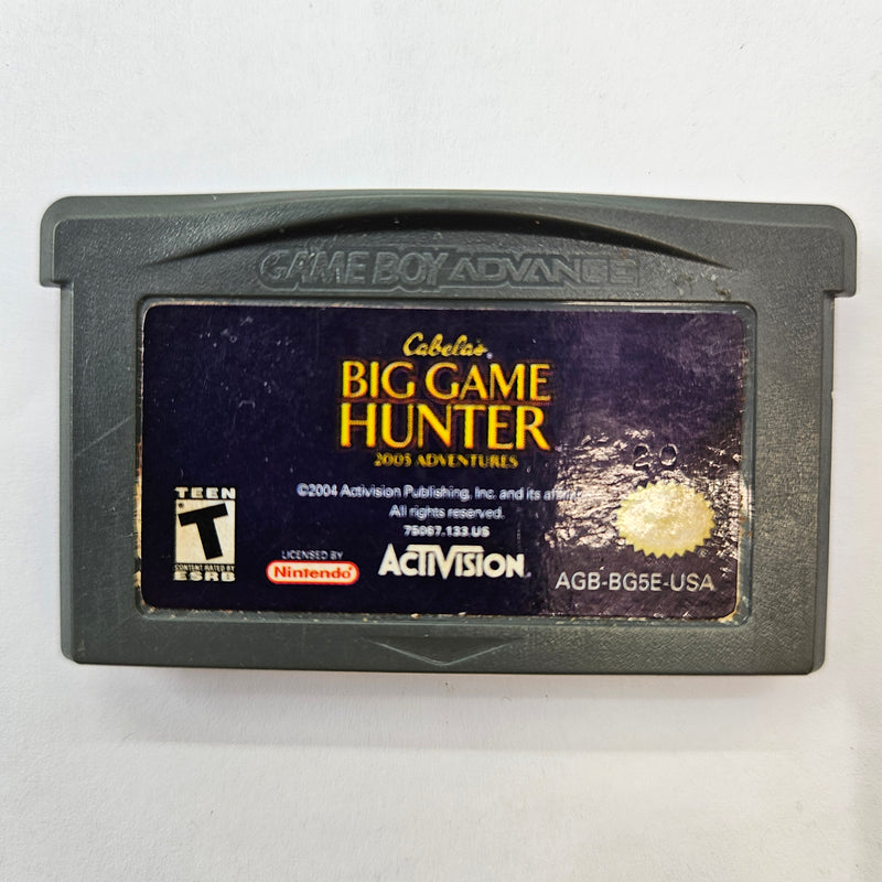 Cabela's Big Game Hunter - GameBoy Advance