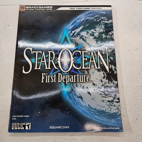 Star Ocean: First Departure Official Strategy Guide Brady PSP