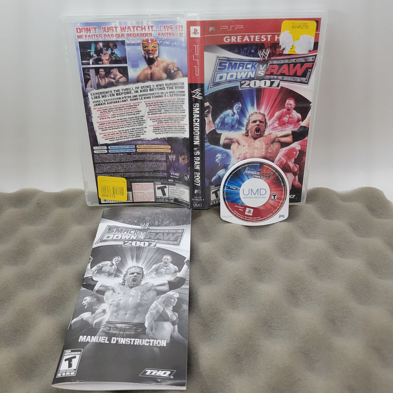 WWE Smackdown vs. Raw 2007 - PSP