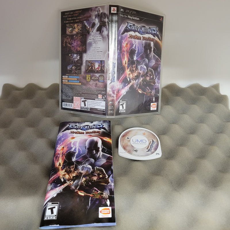 Soul Calibur: Broken Destiny - PSP