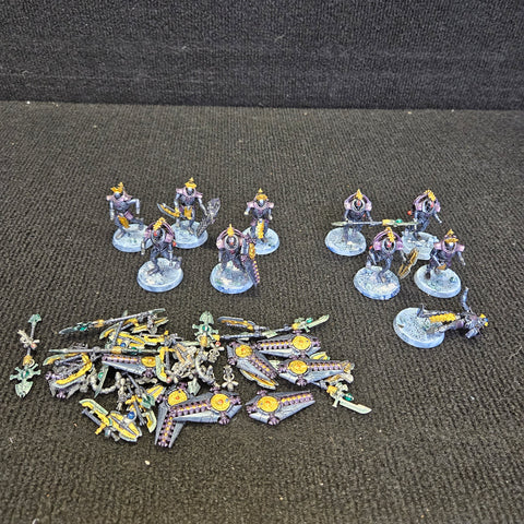 Triarch Praetorians - Necrons (10 Models MAGNETISED) - Warhammer 40K (Pre-Owned)