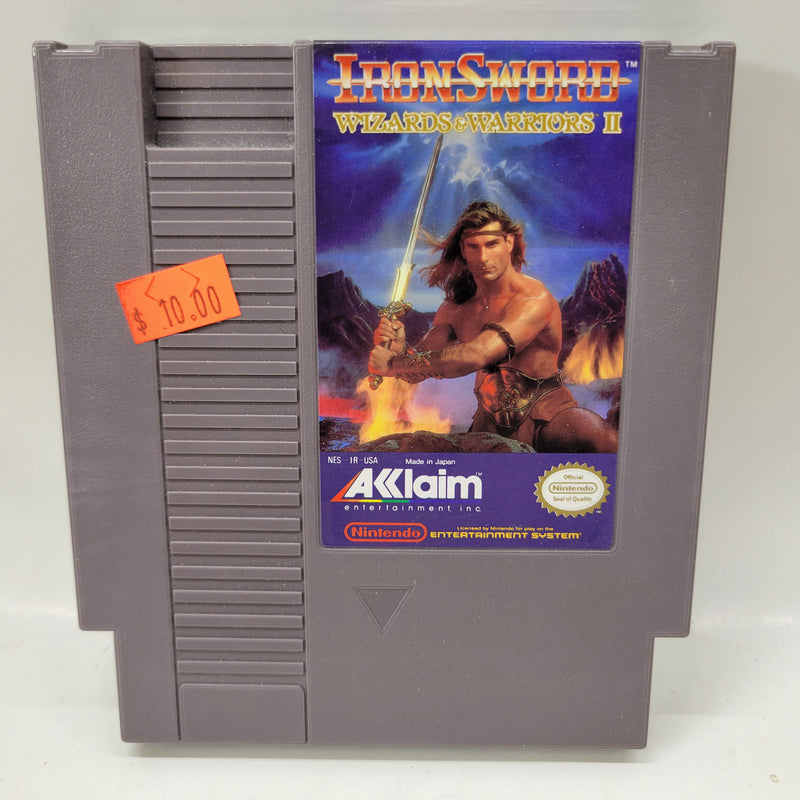 Iron Sword Wizards and Warriors II - NES