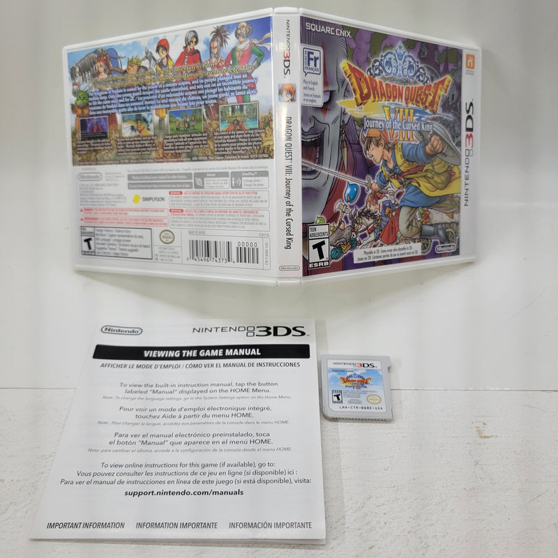 Dragon Quest VIII: Journey of the Cursed King - Nintendo 3DS
