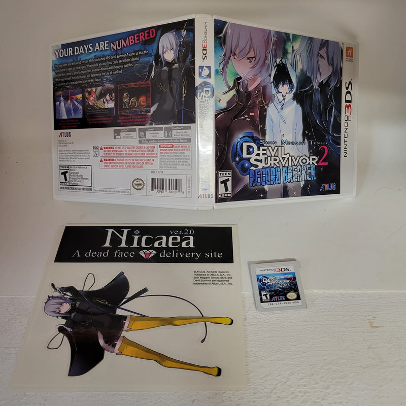 Shin Megami Tensei: Devil Survivor 2 Record Breaker - Nintendo 3DS