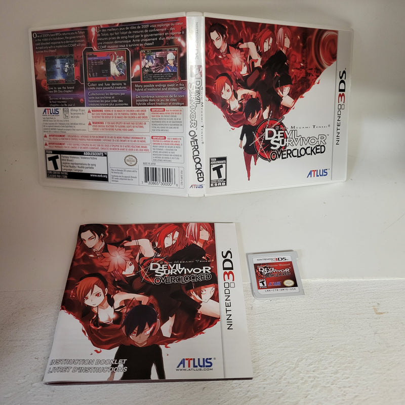 Shin Megami Tensei: Devil Survivor Overclocked - Nintendo 3DS
