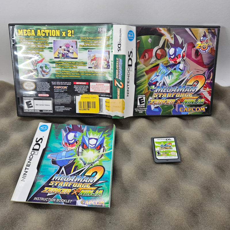 Mega Man Star Force 2 Zerker X Ninja - Nintendo DS