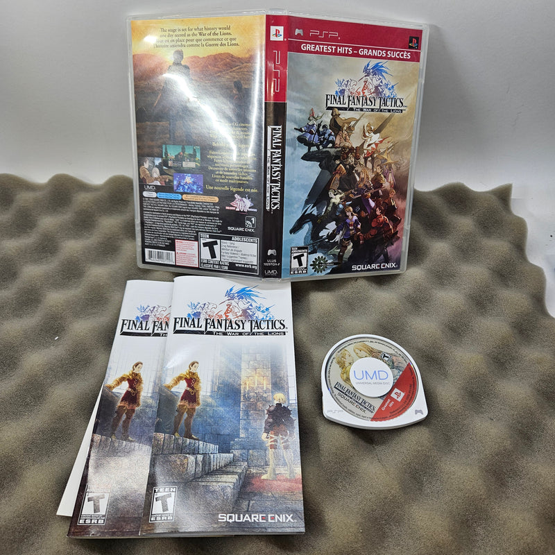 Final Fantasy Tactics: The War of the Lions [Greatest Hits] - PSP