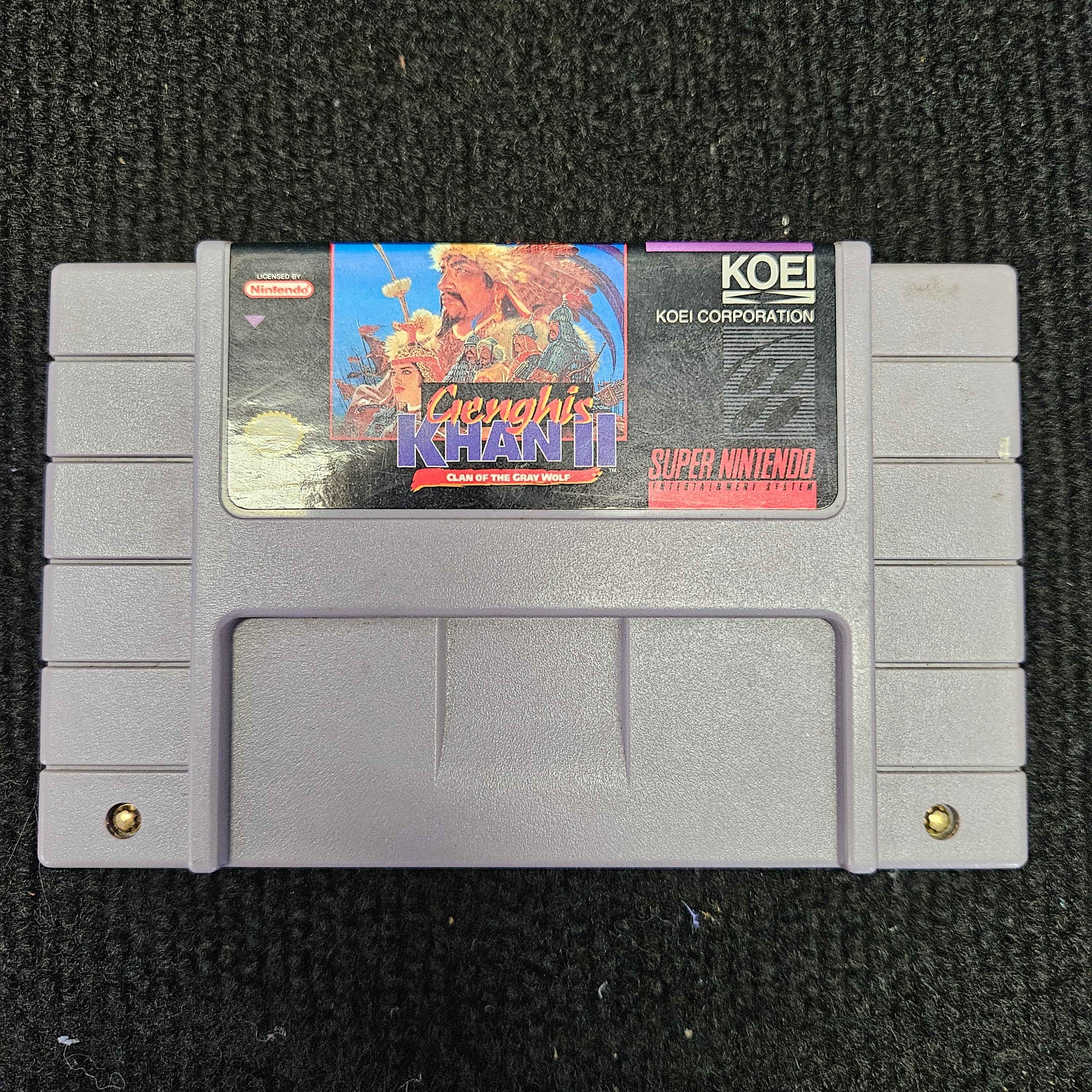 Genghis Khan Ii: Clan Of The Gray Wolf - Sega Genesis | Meses sin interés Genghis Khan Ii: Clan Of The Gray Wolf - Sega Genesis | Meses sin interés