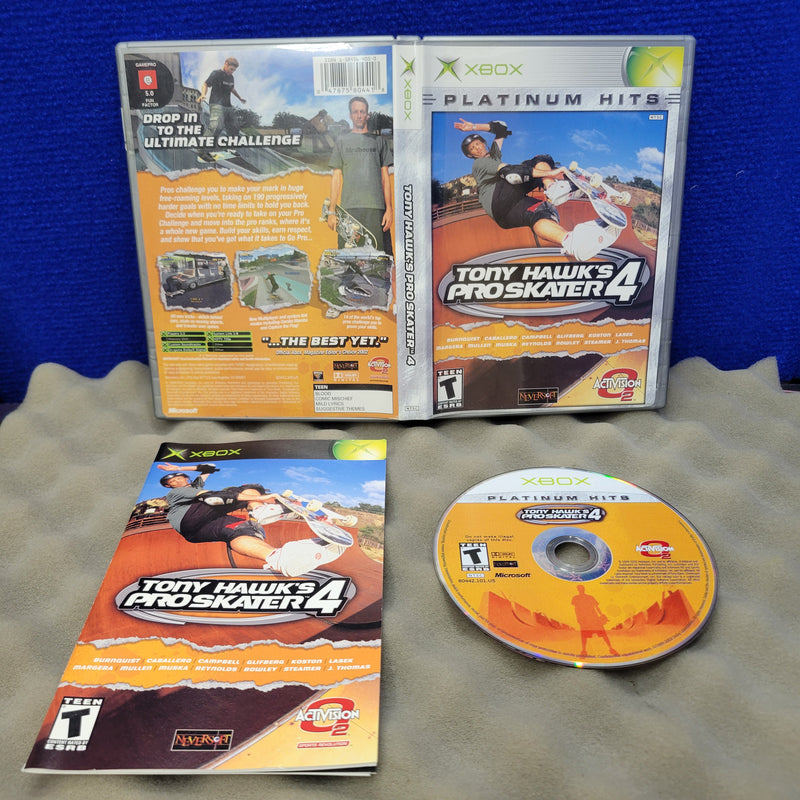 Tony Hawk's Pro Skater 4 [Platinum Hits] - Xbox
