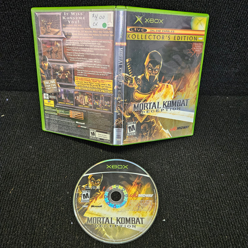 Mortal Kombat: Deception Kollector's Edition: Scorpion Version - Xbox