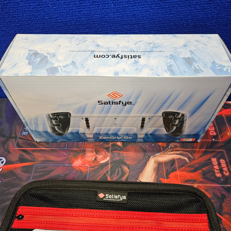 Carry Case and Pokemon Thumb Grip Bundle for Switch LITE