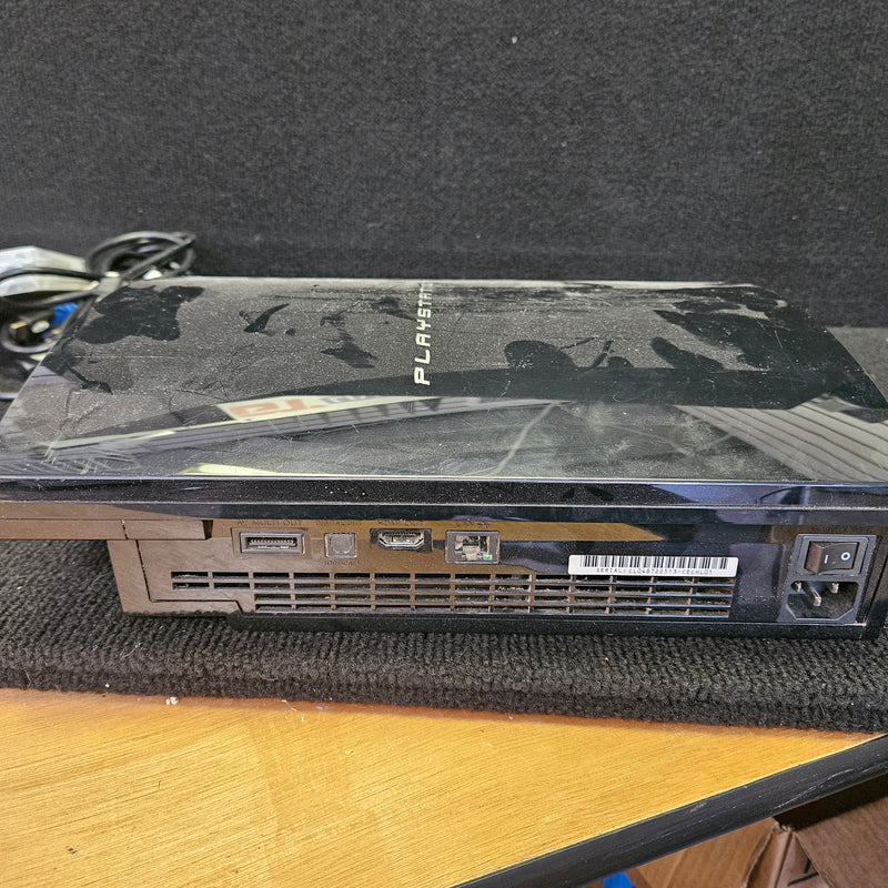 Playstation 3 (PS3) Console Bundle with 2 Games - Tested and Ready to Play