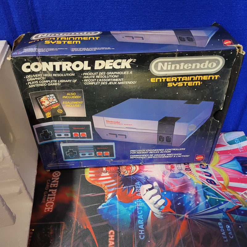 NES Super Mario Control Deck System Complete In Box -Ready To Play