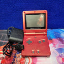 Gameboy Advance SP - Flame Red (Ready To Play)