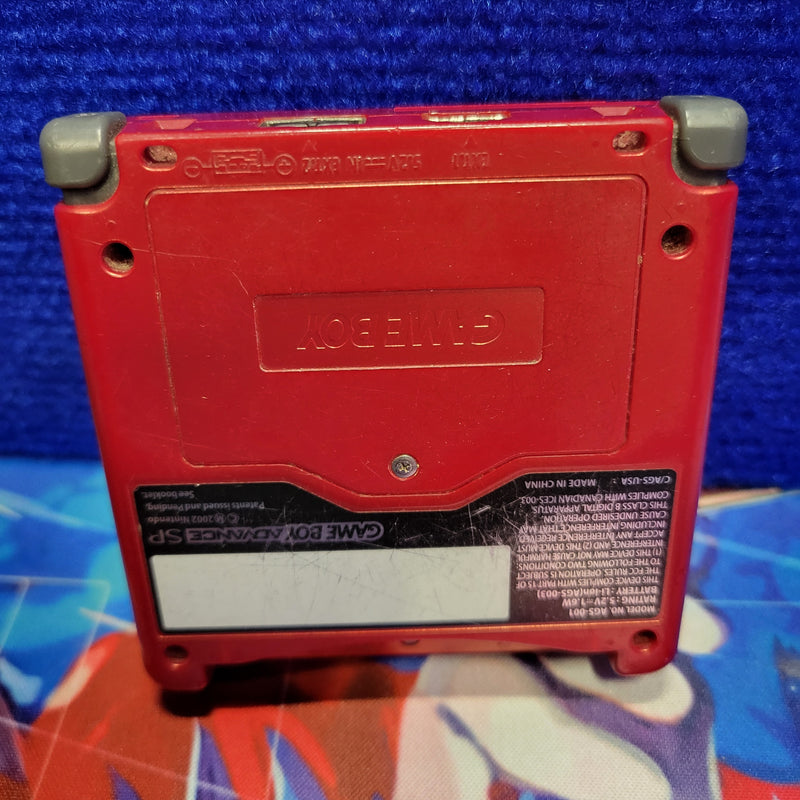 Gameboy Advance SP - Flame Red (Ready To Play)