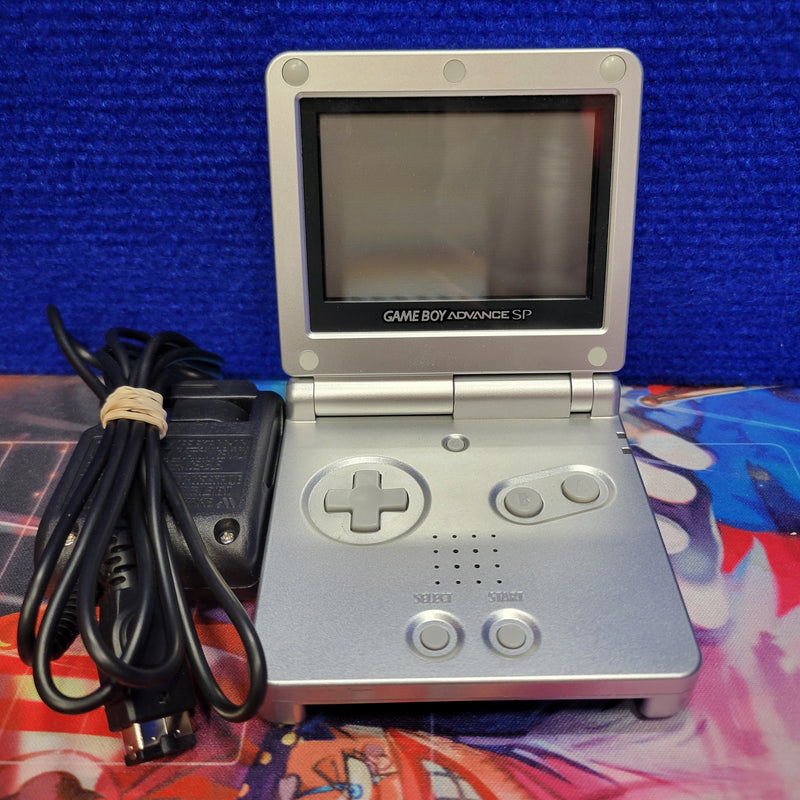 Gameboy Advance SP - Platinum Silver (Ready To Play)