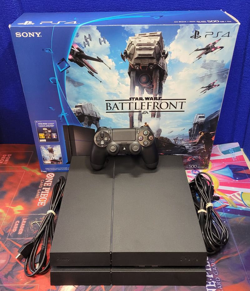 PlayStation 4 (PS4) Star Wars Battlefront Edition in Box (Tested & Ready To Play)