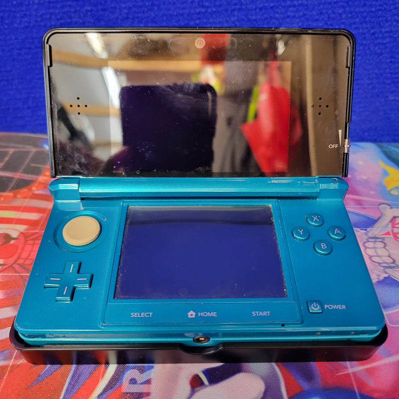 Nintendo 3DS Console - Aqua Blue with Box (Ready To Play)