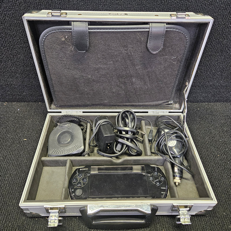 Sony PSP 3001 Console Bundle - Black (Ready To Play {RTP})