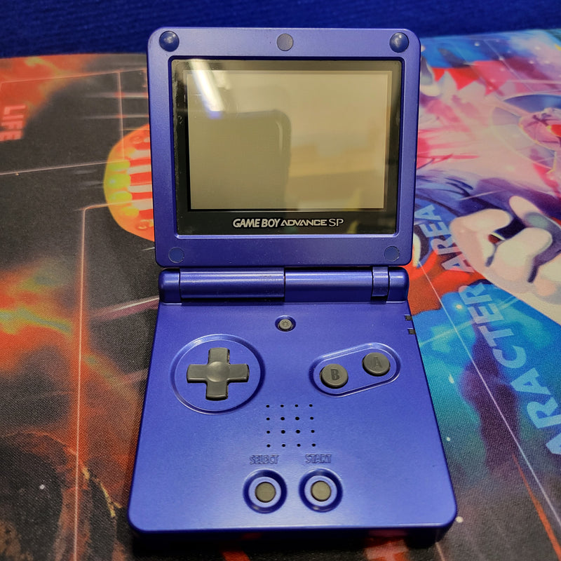Gameboy Advance SP CIB - Cobalt Blue (Ready To Play)