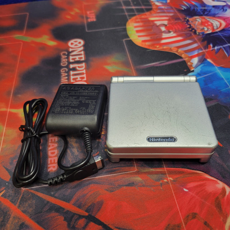 Gameboy Advance SP - Platinum Silver (Ready To Play)