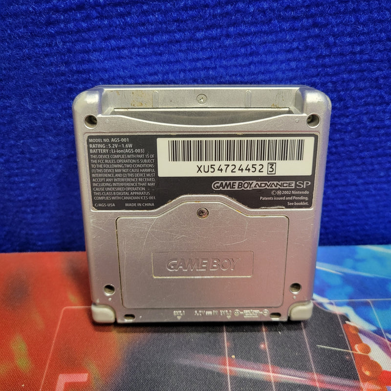 Gameboy Advance SP - Platinum Silver (Ready To Play)