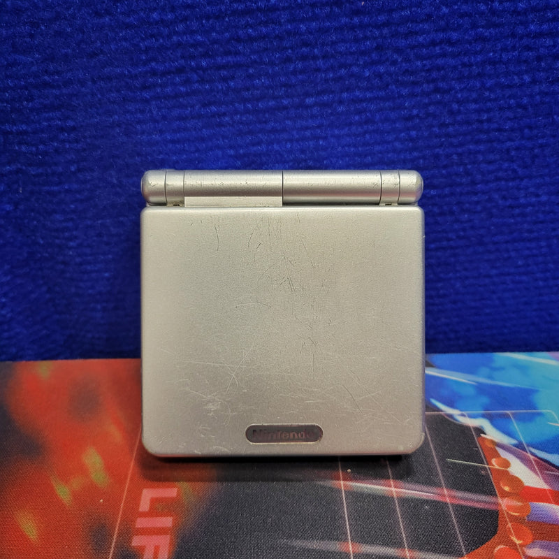 Gameboy Advance SP - Platinum Silver (Ready To Play)